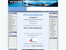 Tablet Screenshot of lojatuning.com